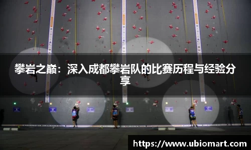 攀岩之巅：深入成都攀岩队的比赛历程与经验分享